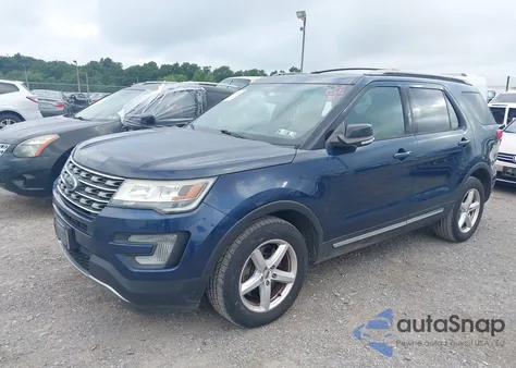 2017 Ford Explorer Xlt z USA, uszkodzony, nr VIN 1FM5K8D87HGA65814